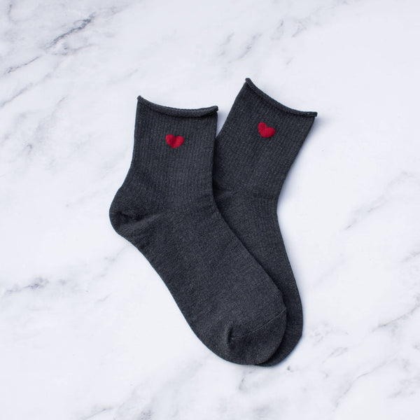 Amelia Heart Socks