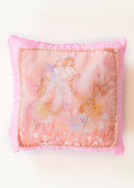 Silk Toothfairy Pillow - Pink