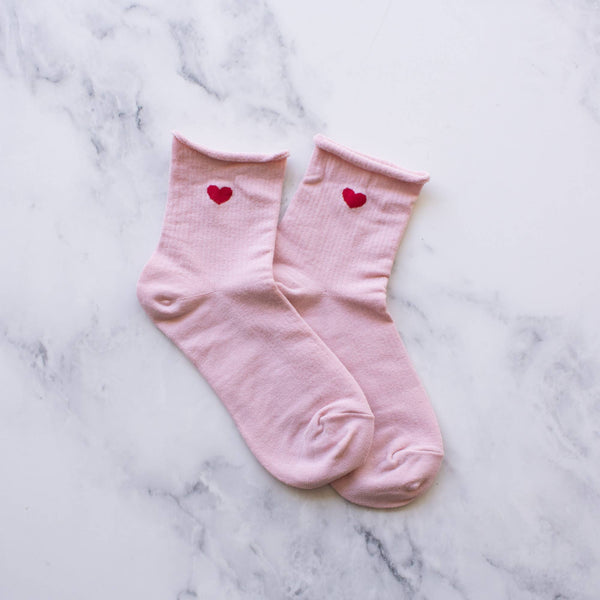 Amelia Heart Socks