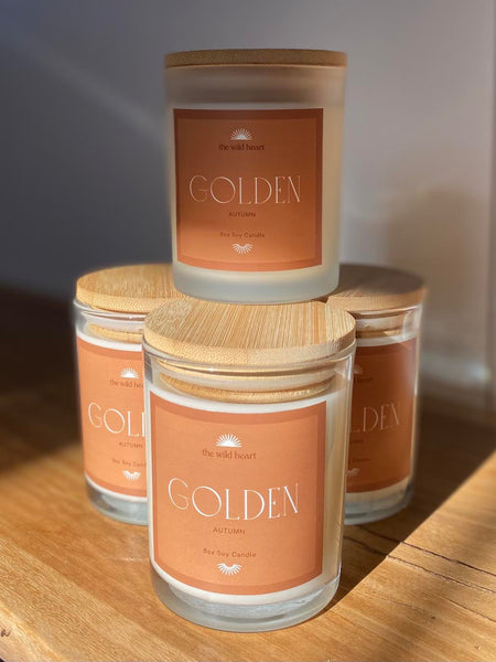 Golden 8oz Candle