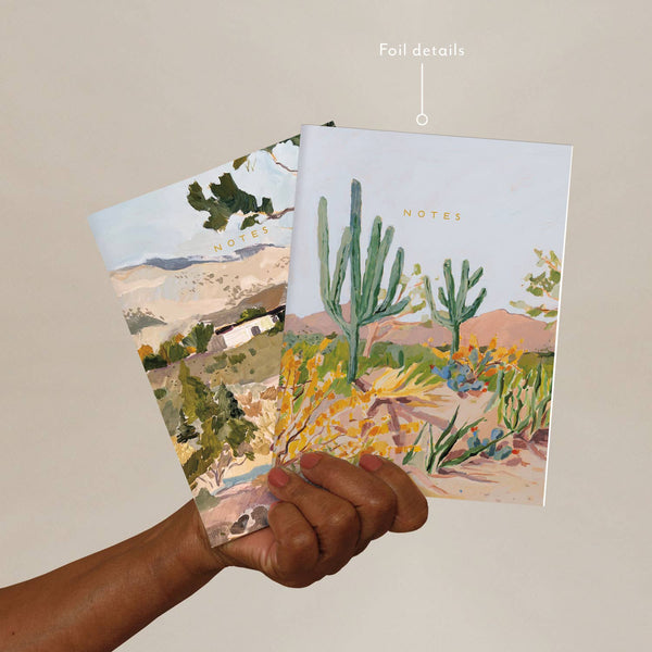 Cactus Notebook Set