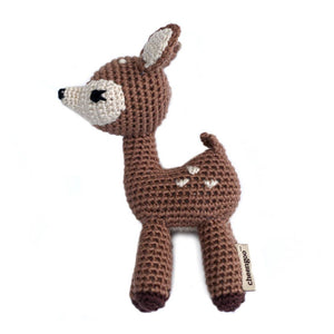 Fawn Crocheted Rattle