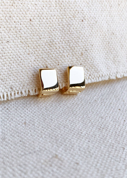 Square Clicker Earrings