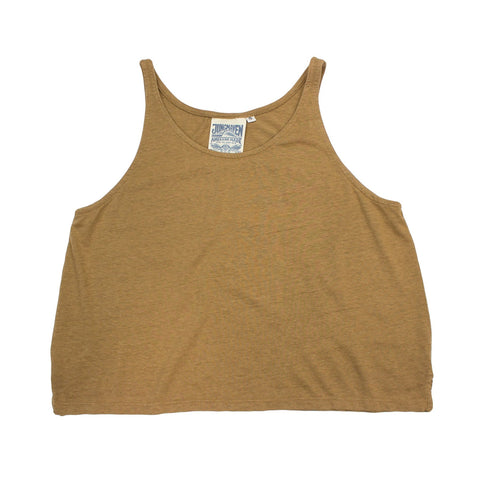 Cropped Tank - Coyote