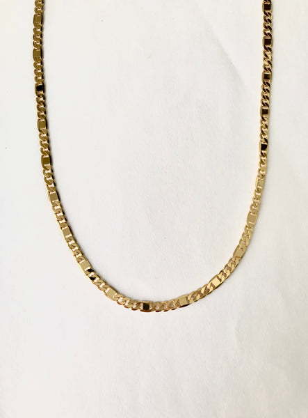 4mm Cuban Chain Necklace