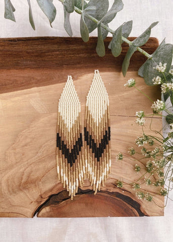 Dusk Beaded Earrings