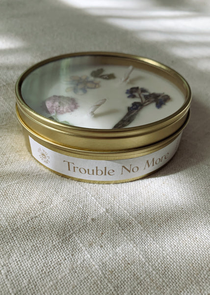 Trouble No More Botanical Candle