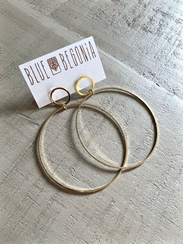 Quinn Hoop Earrings